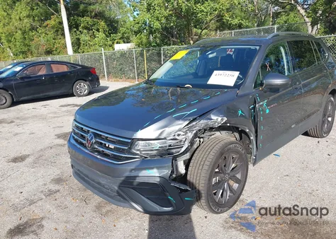 2024 Volkswagen Tiguan 2.0T Se/2.0T Wolfsburg Edition z USA, uszkodzony, nr VIN 3VV3B7AX7RM032757